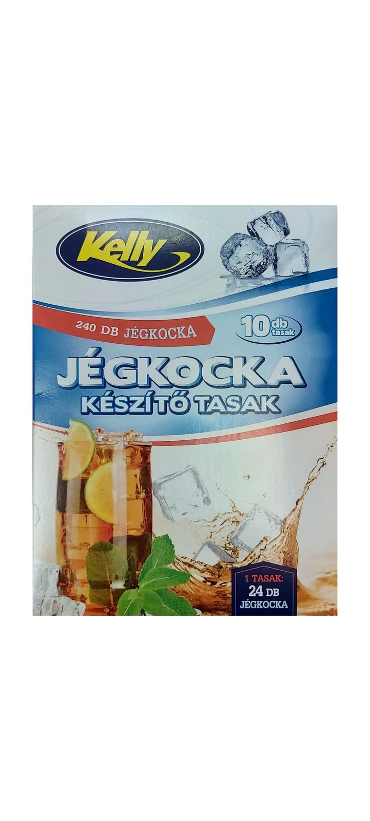 KEL JÉGKOCKAKÉSZÍTŐ TASAK 10 DB/CS
