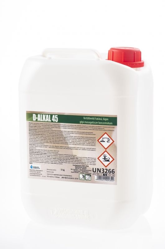 HUN.D-ALKAL 45 FERTŐTLENÍTŐS GÉPI MOSOGATÓSZER 5 KG