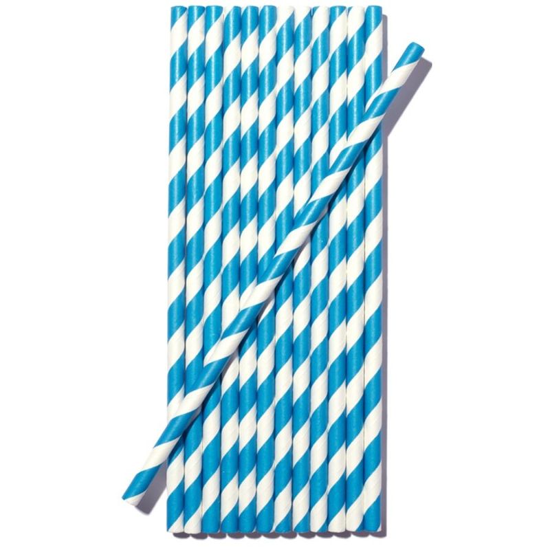 MPBOX SZÍVÓSZÁL PAPÍR KÉK SPIRÁL 8MMX25CM 100DB/32CSOM/KRT 40703