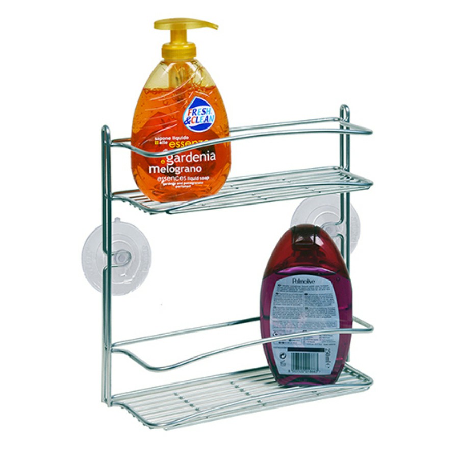 WASHY PROOF polc egyenes 2 részes ezüst epoxy